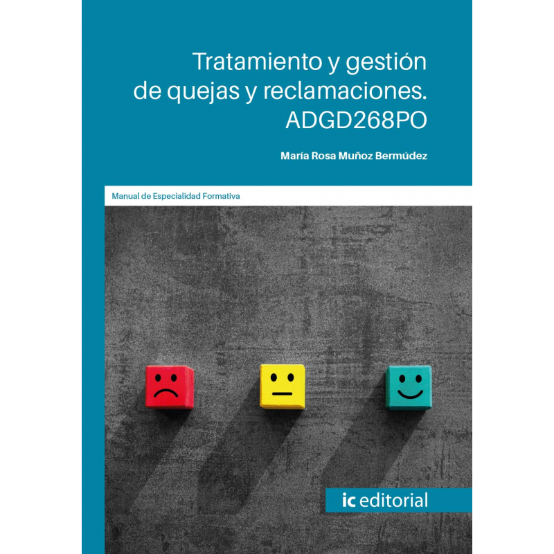 Libros De Tratamiento Y Gestión De Quejas Y Reclamaciones Adgd268po