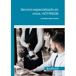 Servicio especializado en vinos. HOTR0036